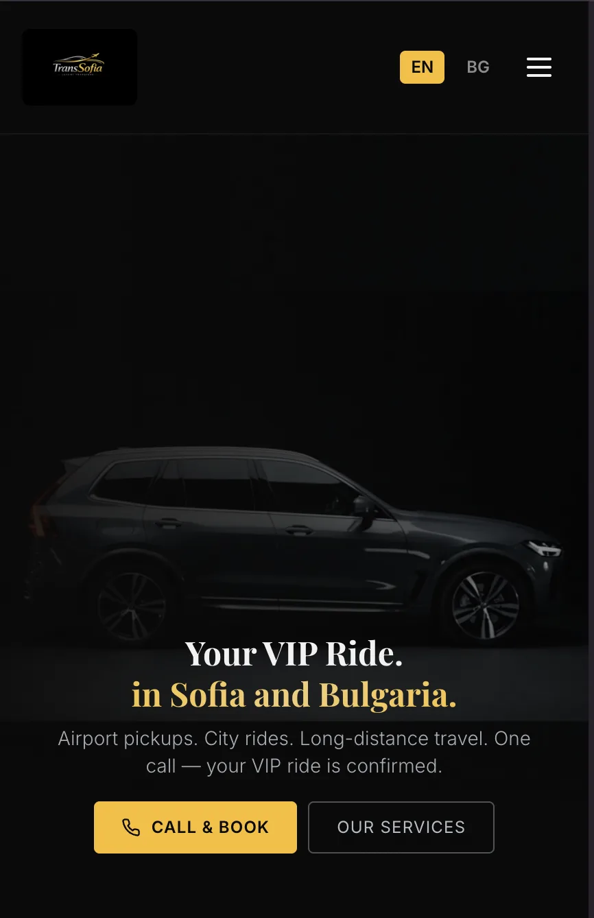 Premium Transfers, Premium Web: transofia.com
